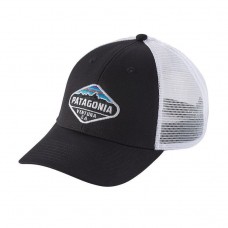 NEW Patagonia Fitz Roy Crest LoPro Trucker Hat Black  eb-34237418